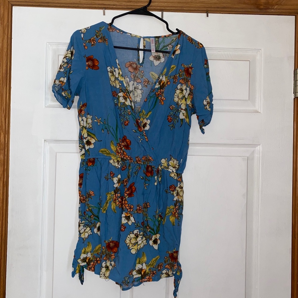 Xhilaration Floral Print Romper